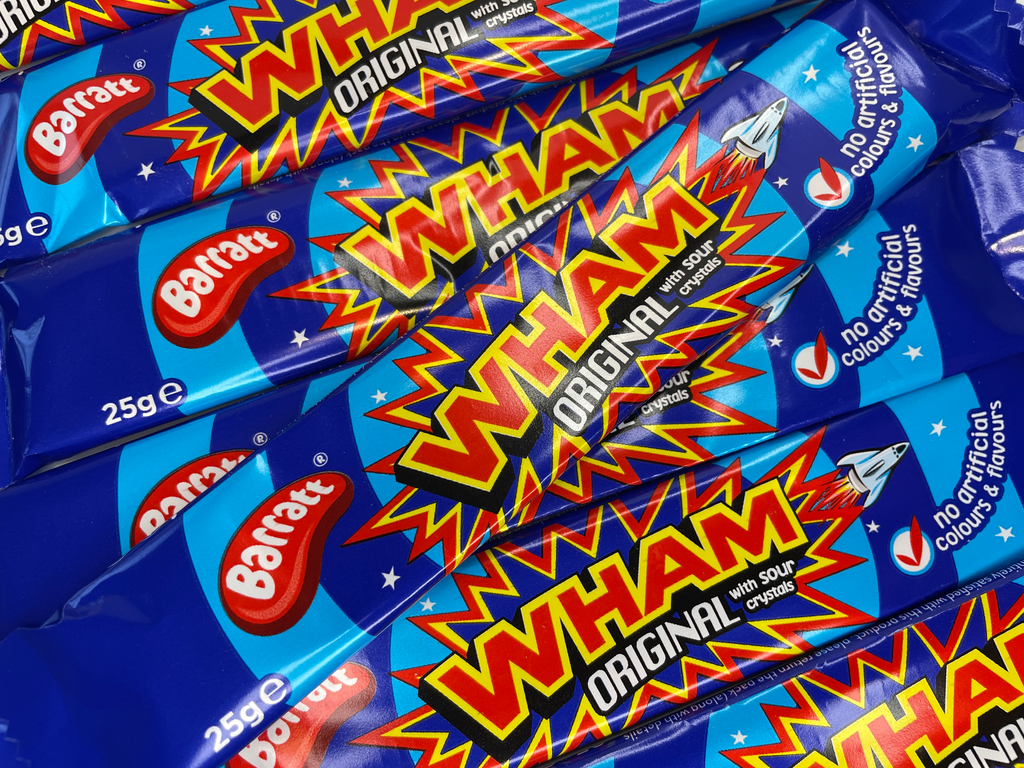 Wham Wrapper Wham Bar – The Candy King - Retro Sweet Hampers